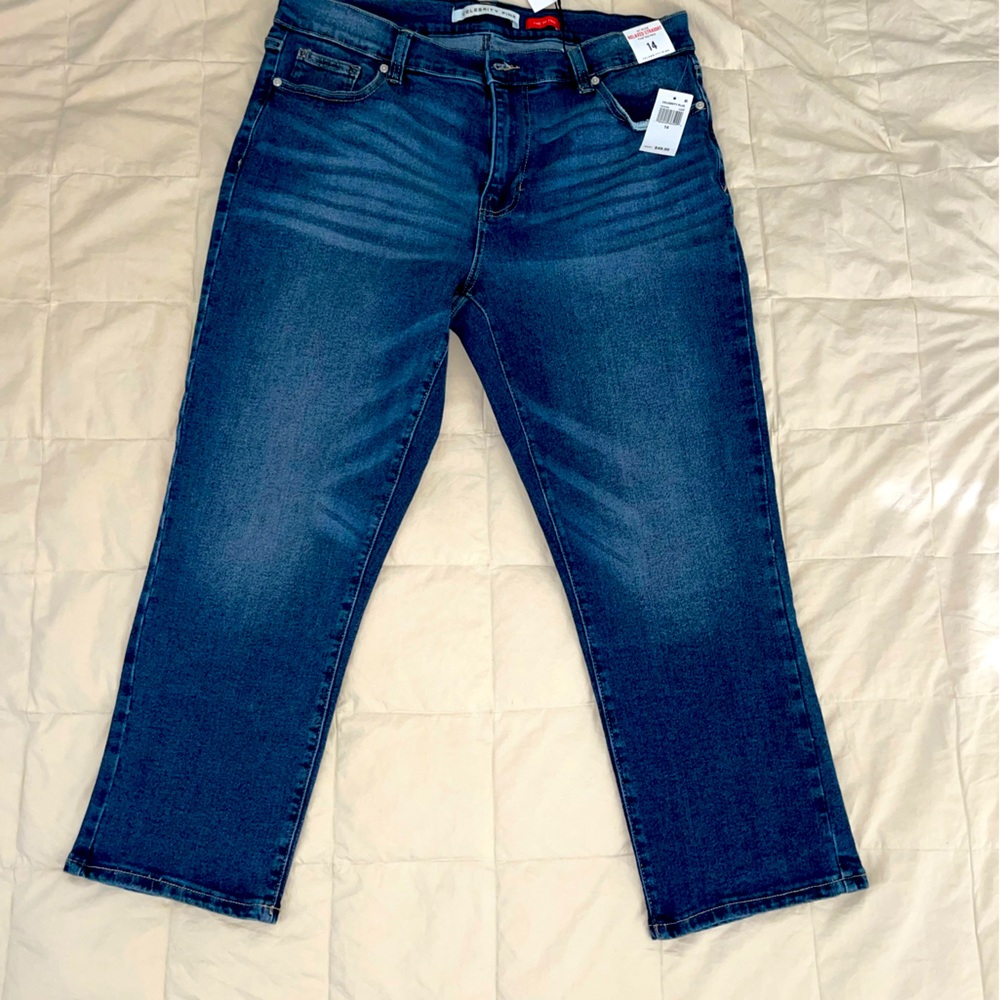 Celebrity Pink Hi-Rise Relaxed Straight “The Retro” Jean